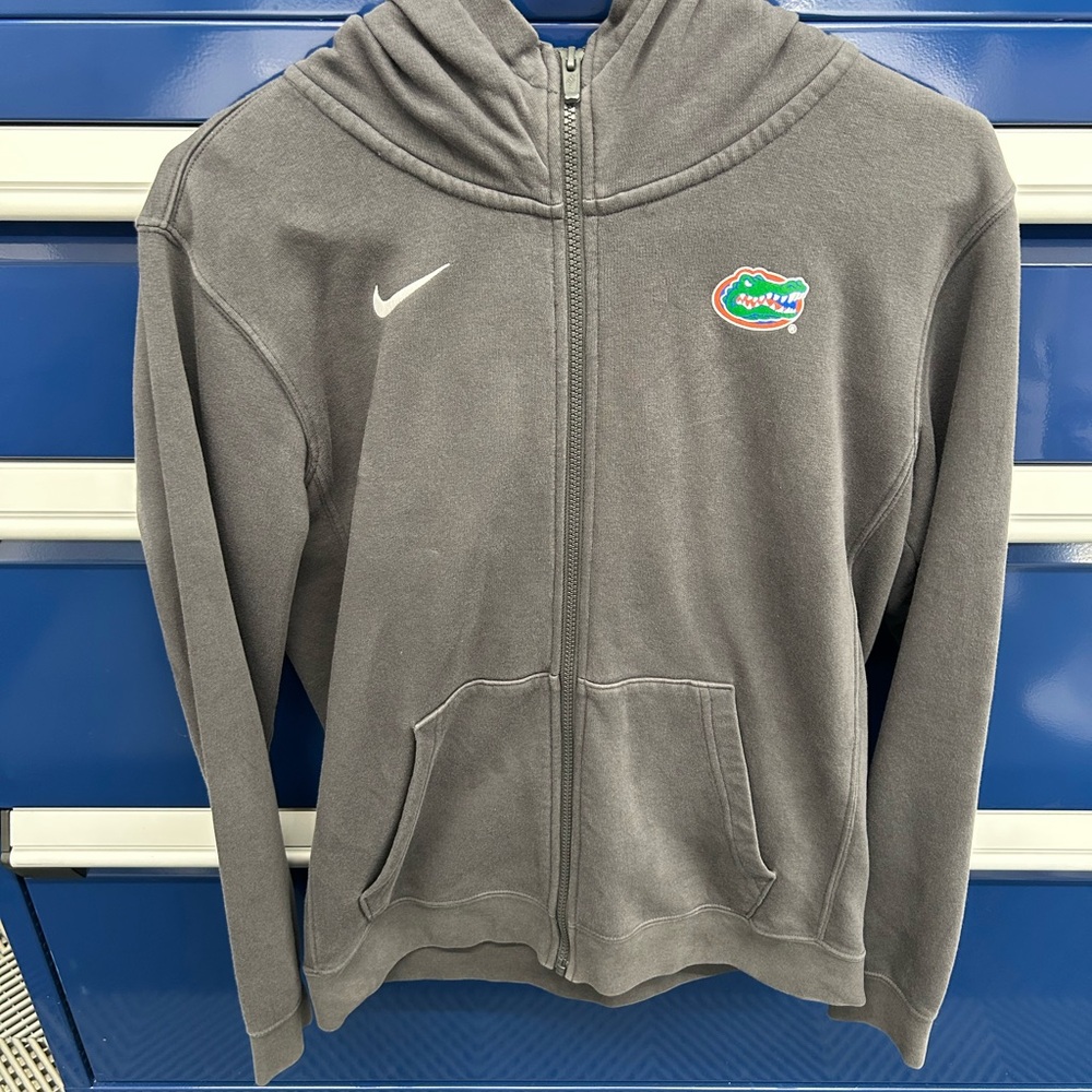Nike Charcoal Full-Zip Hoodie